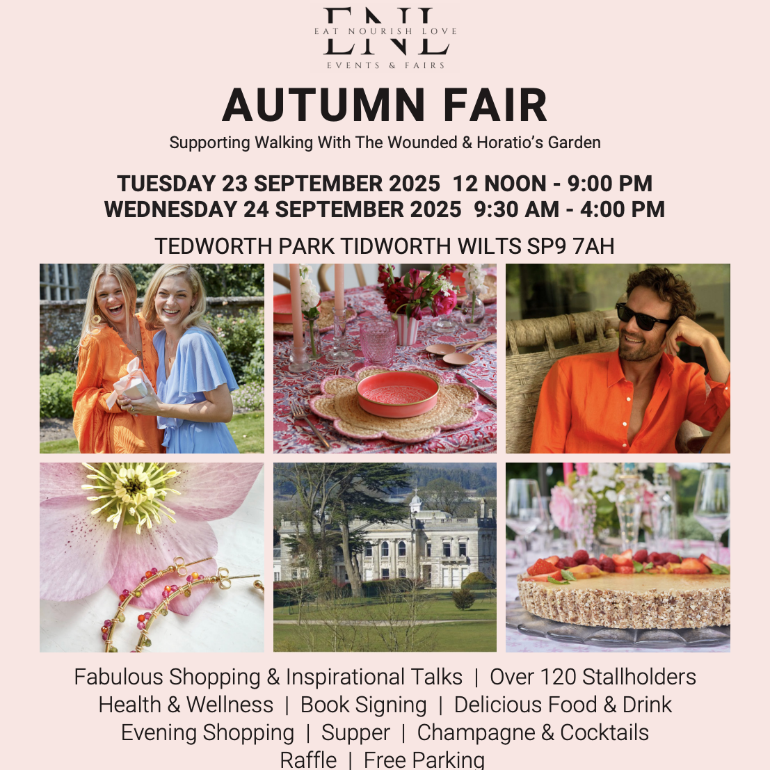 Pink House will be at the ENL Autumn Fair 23/24 September