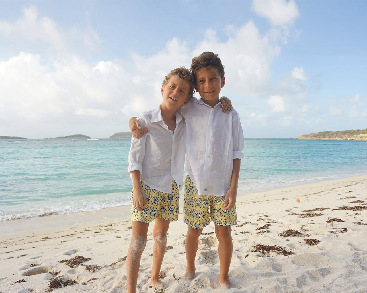 Adults and kids matching styles available in little and large. Pink House Beetle print collection