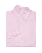 Children's pale pink linen shirt by designer Lotty B for The Pink House Mustique