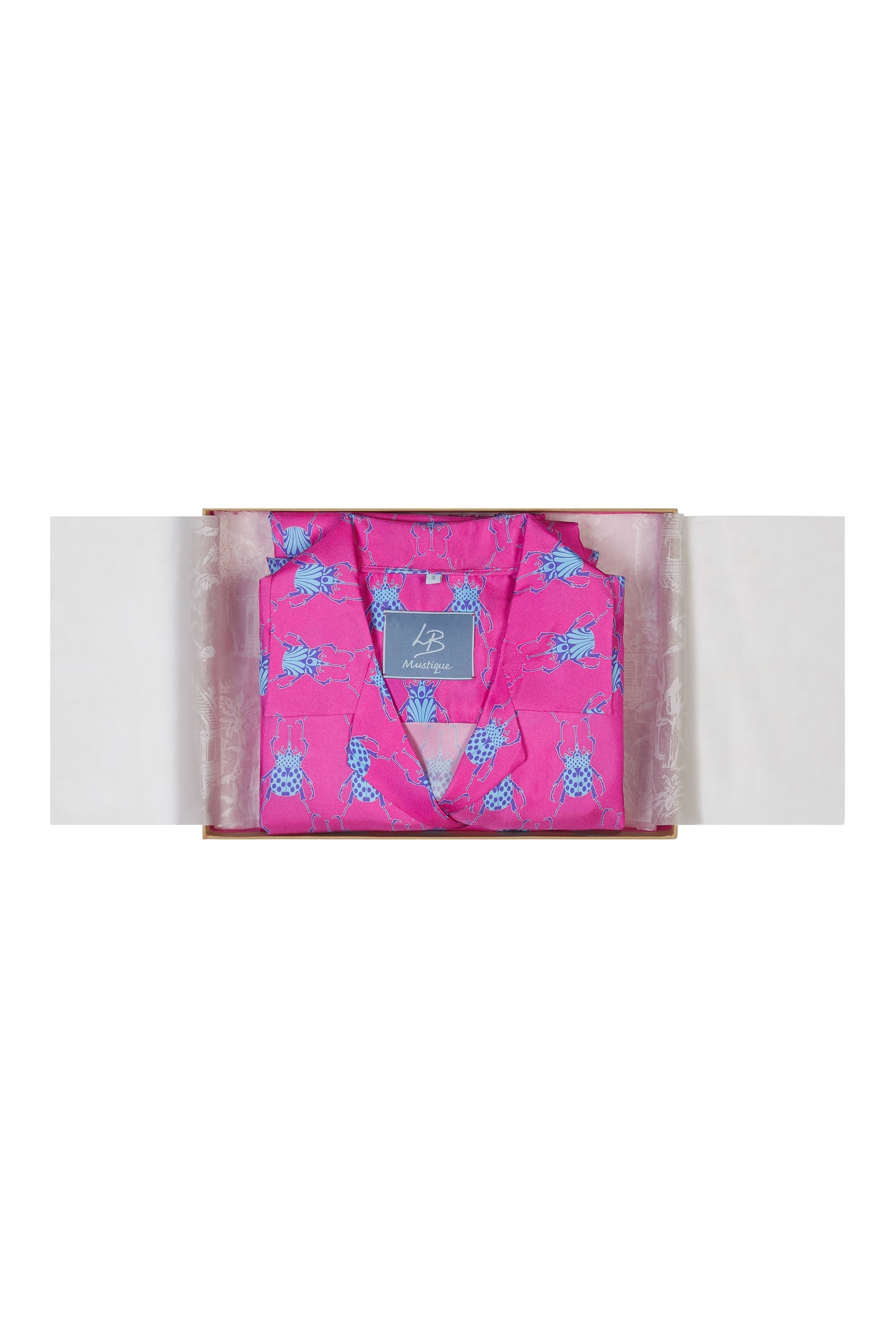 Every Lotty B silk item is delivered in a biodegradeable & sustainably sourced beautiful gift box