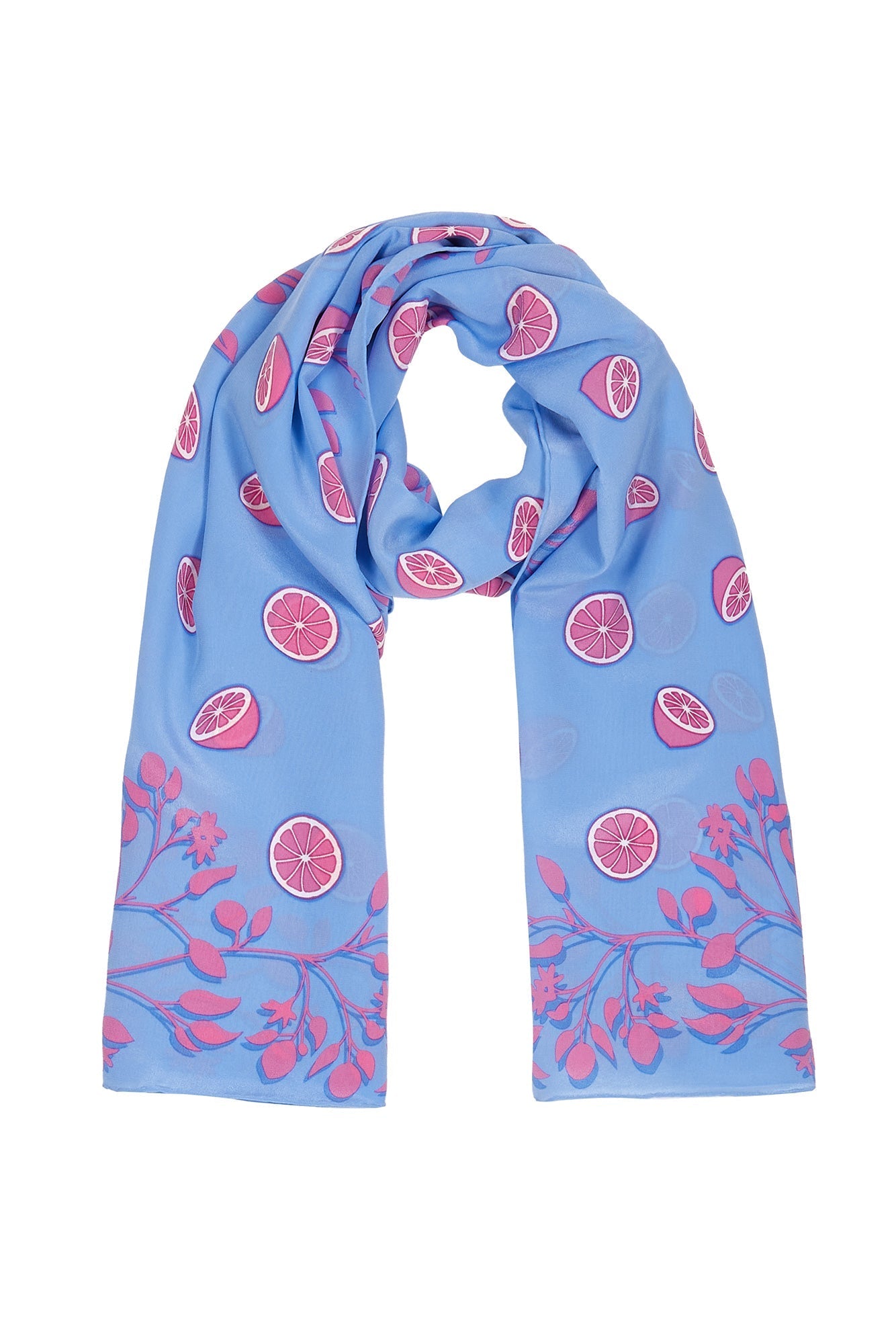 A silk Lime Tree scarf is a timeless accessory and makes a perfect gift or indulgent treat.