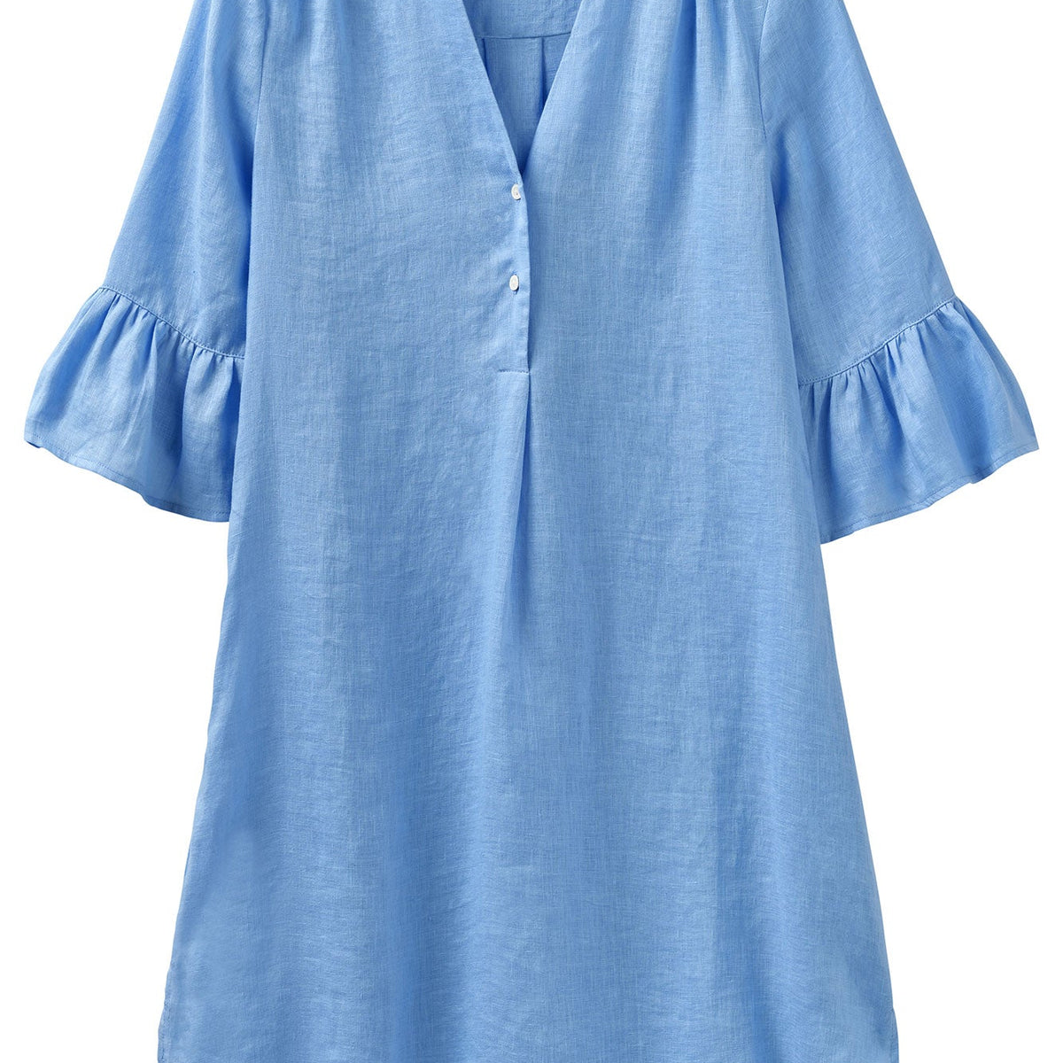 blue island beach dress Navy Island Short Dress XS / Adjustable Strap / 100% Pure Silk Satin 2.51 oz main image 1