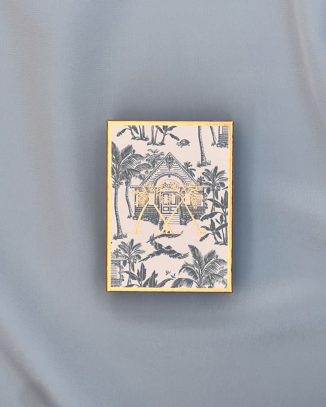 Pink House Mustique jewellery presentation gift box for Mustique island pendant necklace Made in England