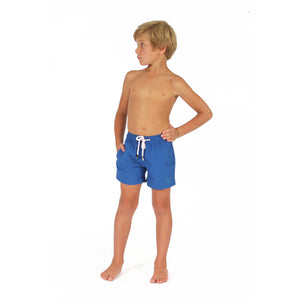 Boys swim trunks : REGATTA BLUE side