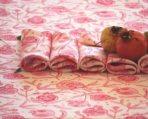Shop for home, fabric tablecloths by Lotty B Mustique