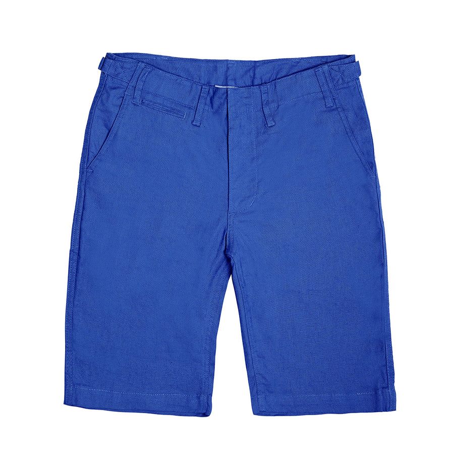 Mens linen shorts in comfort stretch blend, classic vacation style from Pink House Mustique