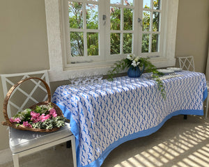 Beautiful table linen for your vacation home by Lotty B Mustique