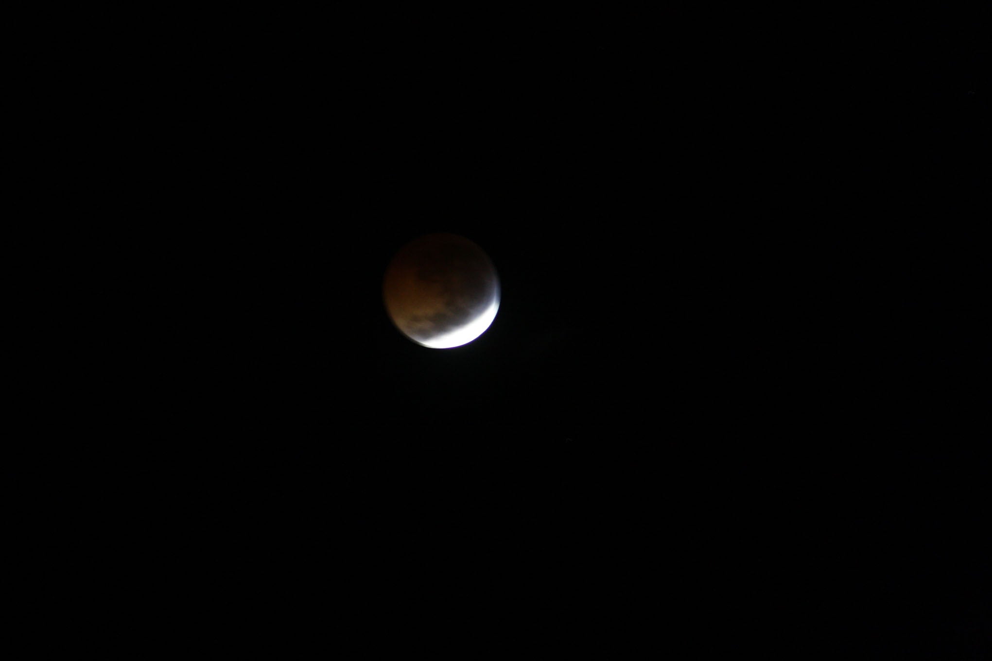 eclipse of the moon Mustique