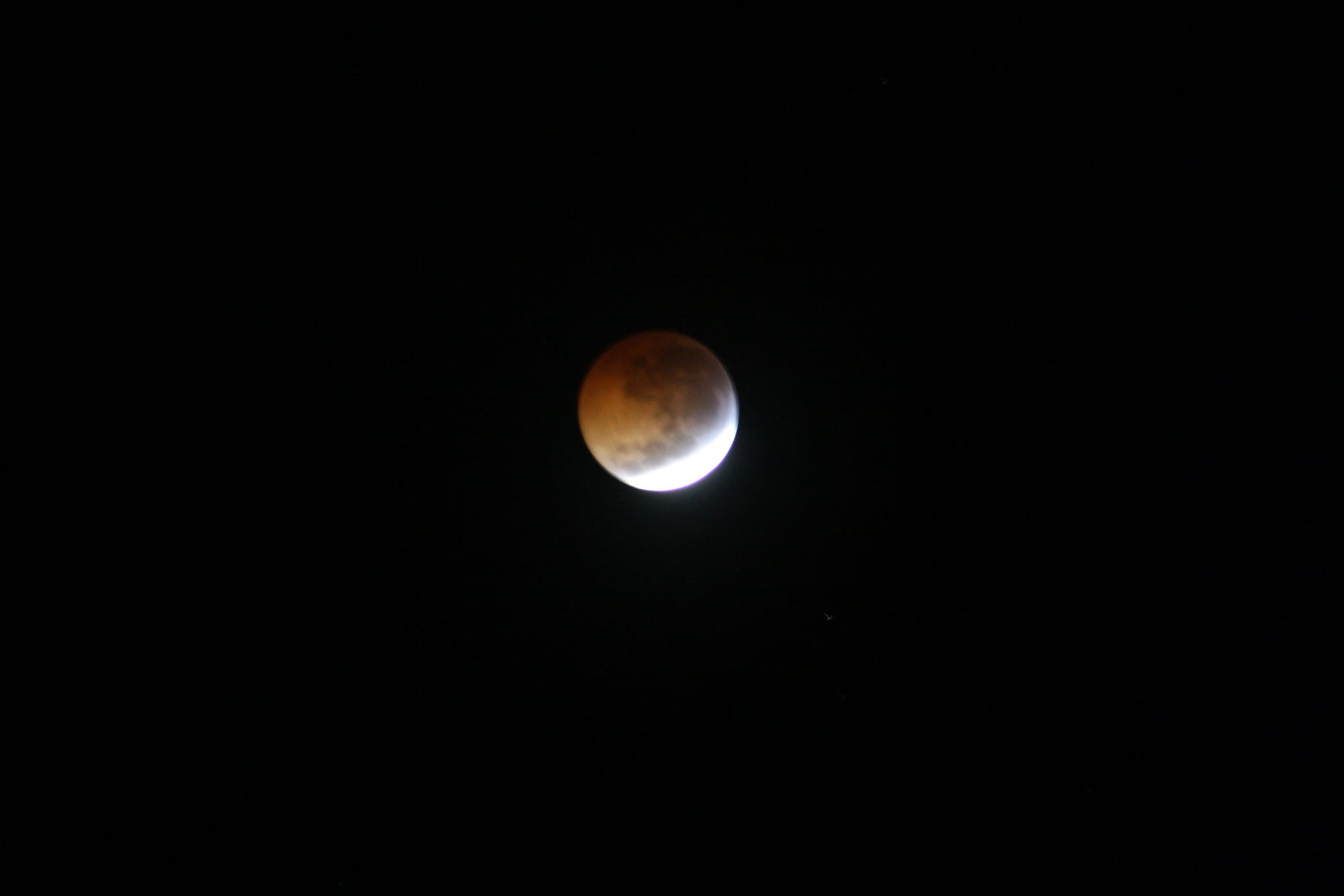 eclipse of the moon Mustique