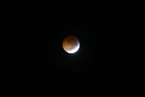 eclipse of the moon Mustique