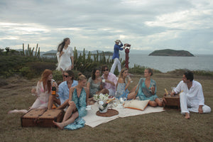 tea party at Frangipani point. photo by Sophie Fauchier