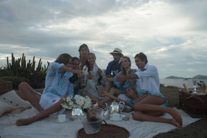 tea party at Frangipani point. photo by Sophie Fauchier