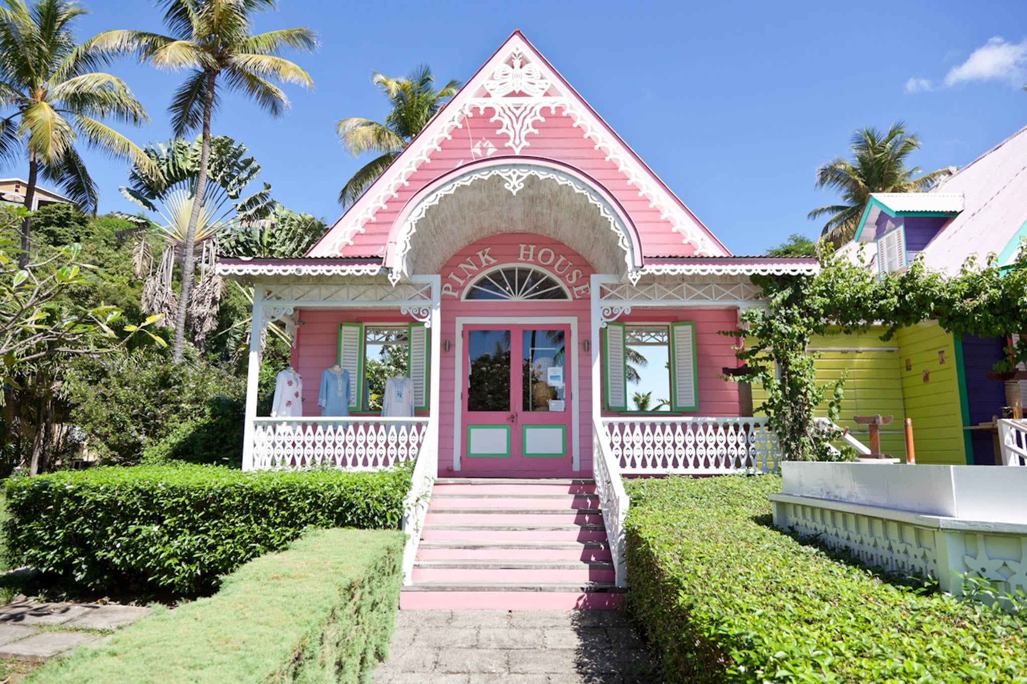 The Pink House Mustique
