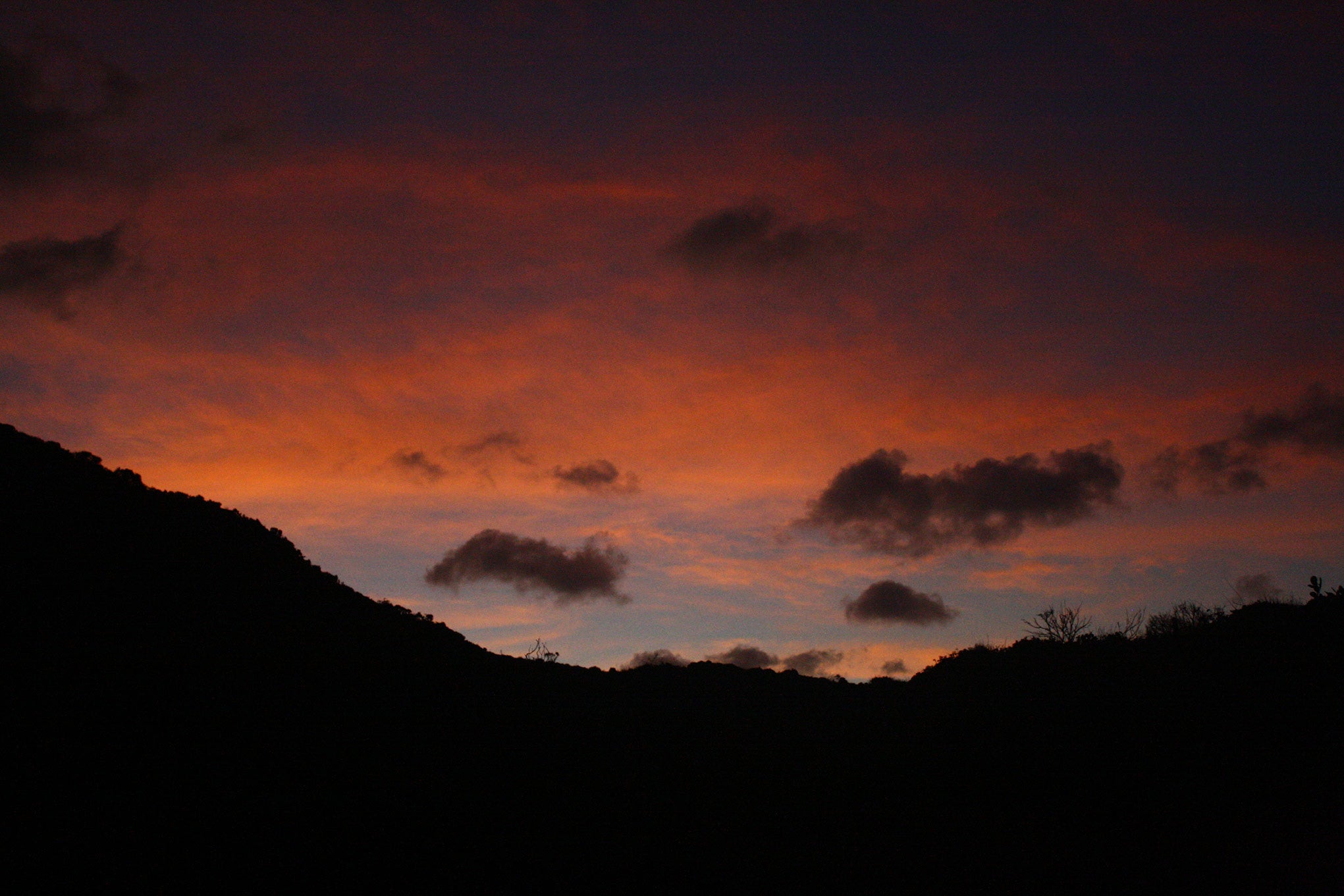 sunset skies Mustique