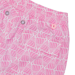 Boys recycled quick dry swim shorts back pocket detail