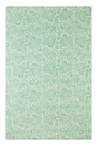 Large chiffon silk scarf in sage green & white Protea design by Lotty B Mustique