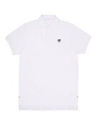 Premium Mens pure cotton white polo shirt