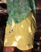 Protea floral print linen shirt, OEKO-TEX certified and pre-washed for extra softness