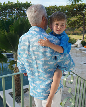 Mini me vacation shirts Coccoloba, by Pink House Mustique