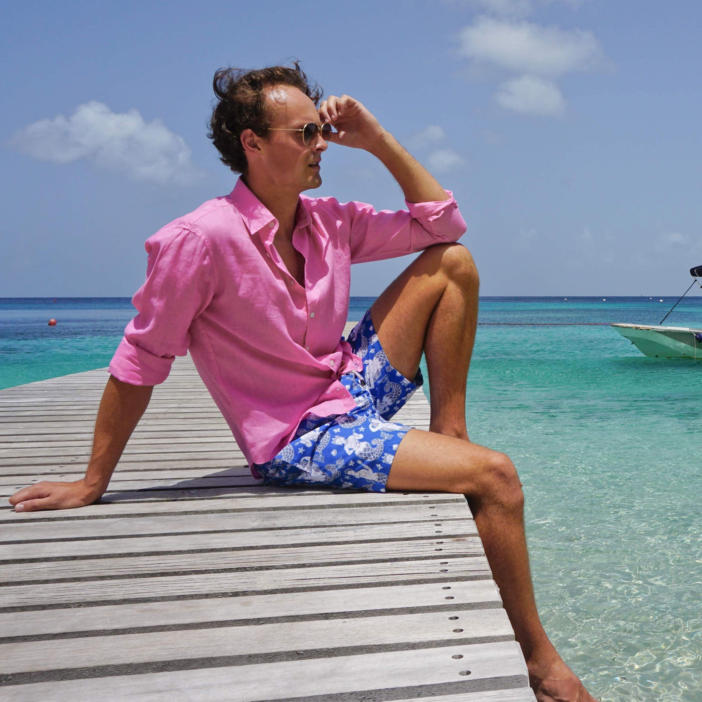 Designer swim trunks mens online