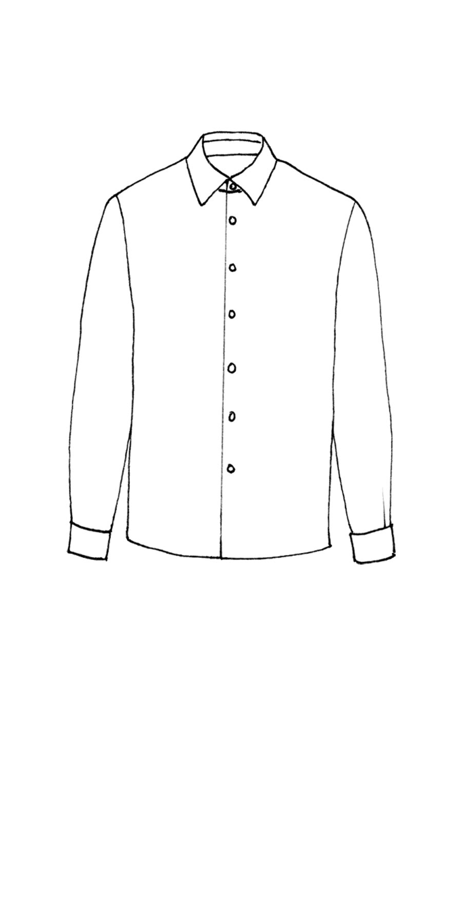 Pink House sizing guide for all Men's shirts