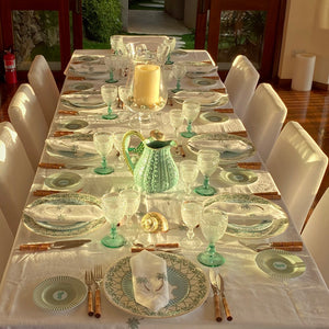Fine Bone China : 12 PLACE DINNER SERVICE - Mustique style, fashion & interiors designed by Lotty B
