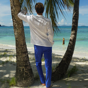Mens vacation outfits by designer Lotty B Mustique
