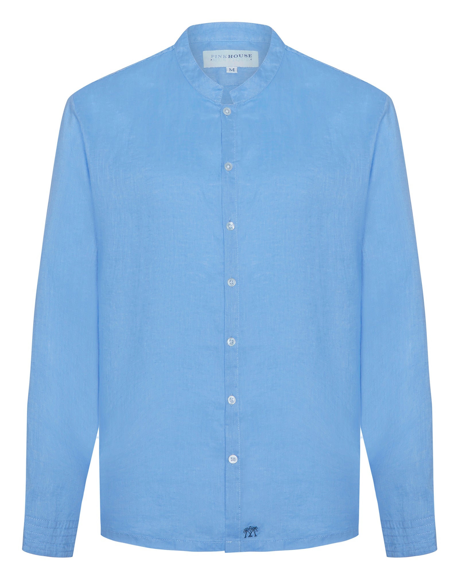 Mens Linen Shirt : FRENCH BLUE