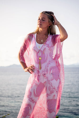 Ellie Kaftan: TURTLE TRELLIS - PINK