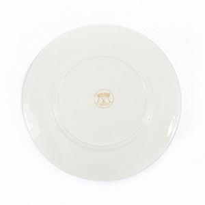 Fine Bone China : MUSTIQUE ISLAND - GREEN-CHARGER PLATE