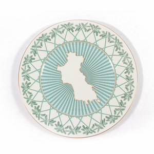 Fine Bone China : MUSTIQUE ISLAND - 1 CHARGER PLATE