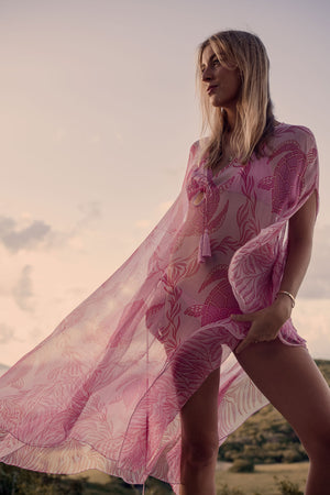 Ellie Kaftan: TURTLE TRELLIS - PINK