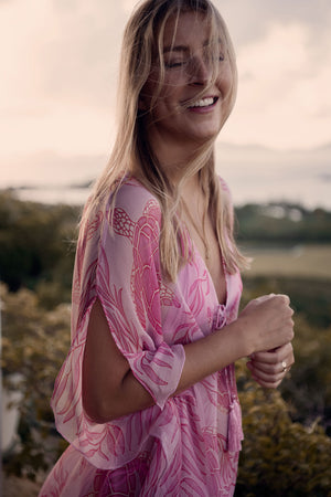 Ellie Kaftan: TURTLE TRELLIS - PINK