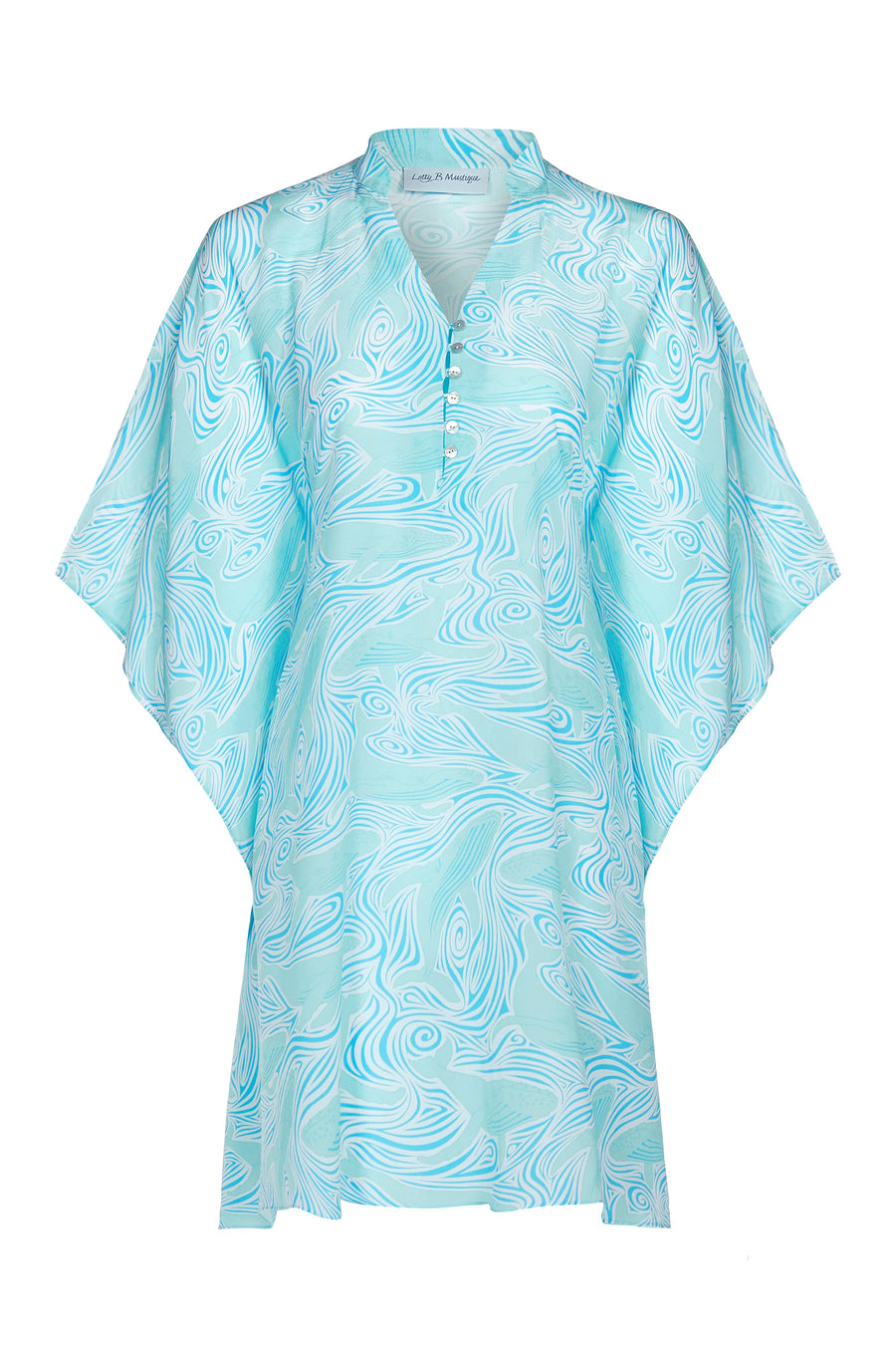 Lotty Kaftan: WHALE - TURQUOISE